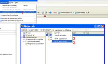 Firefox Lesezeichen