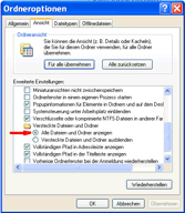 Ordneroptionen Bild4