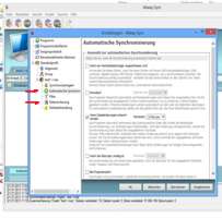 Allway Sync Einstellungen