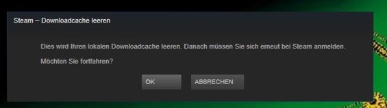 Steam zuruecksetzen
