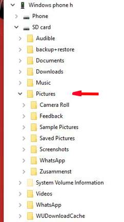Windows Mobile Medien dateien